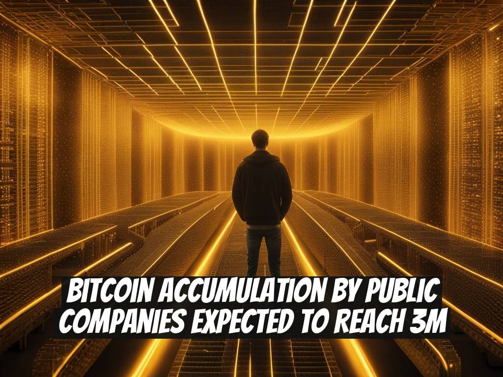 Bitcoin Accumulation by Public Companies Expected to Reach 3M