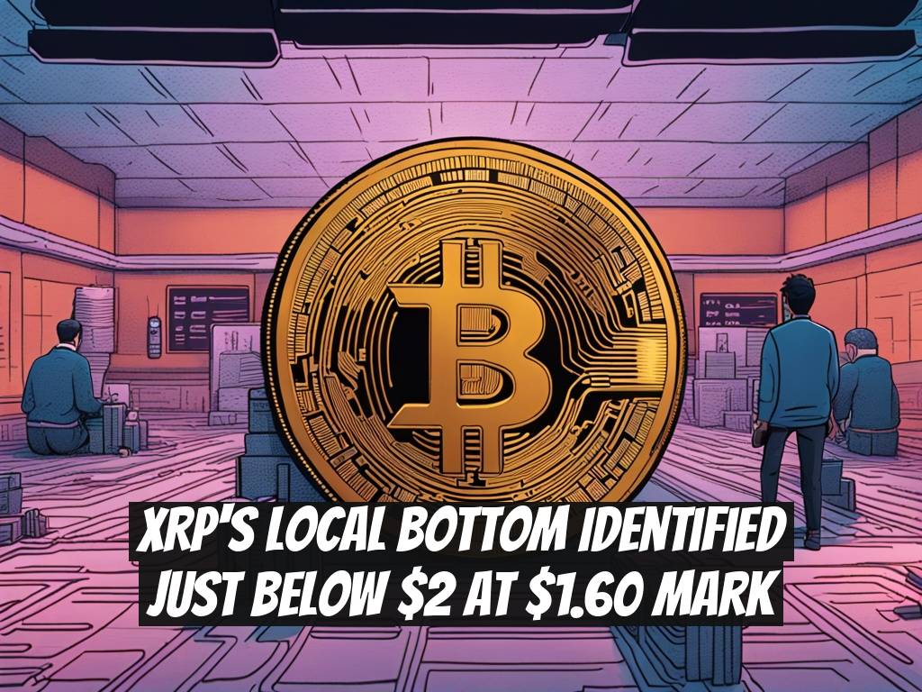 XRP's Local Bottom Identified Just Below $2 at $1.60 Mark