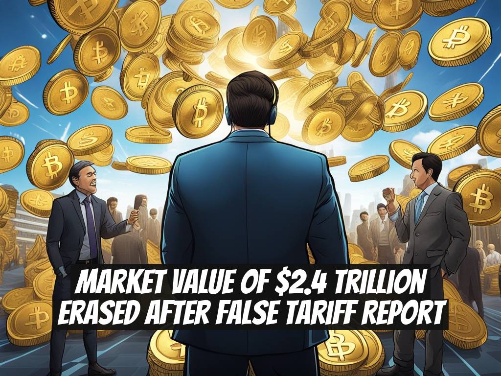 Market Value of $2.4 Trillion Erased After False Tariff Report