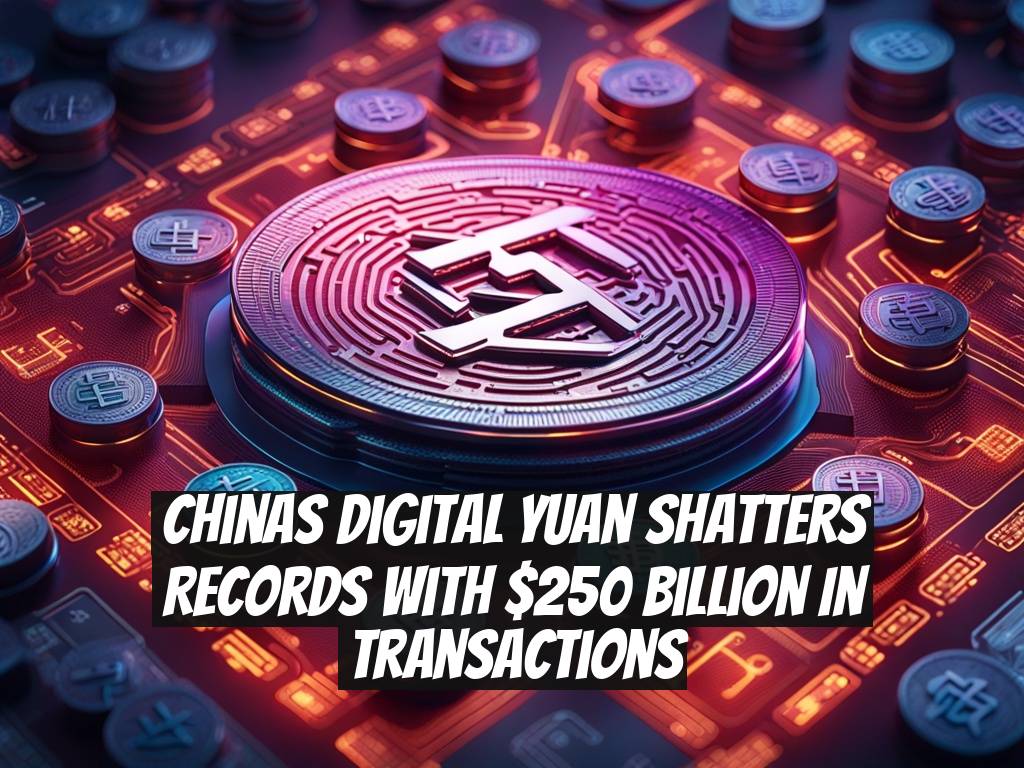 Chinas Digital Yuan Shatters Records with $250 Billion in Transactions
