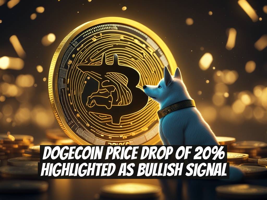 Dogecoin Price Drop of 20% Highlighted as Bullish Signal