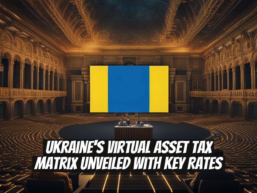 Ukraine's Virtual Asset Tax Matrix Unveiled with Key Rates