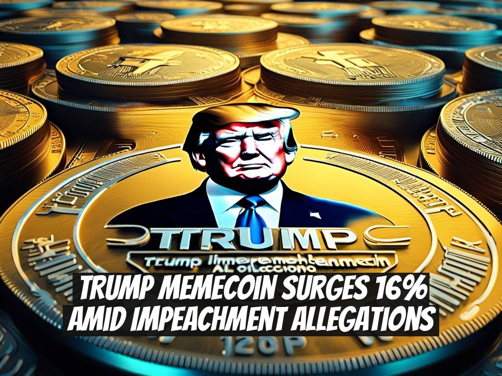 TRUMP Memecoin Surges 16% Amid Impeachment Allegations