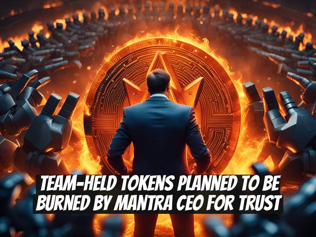 Team-Held Tokens Planned to Be Burned by Mantra CEO for Trust