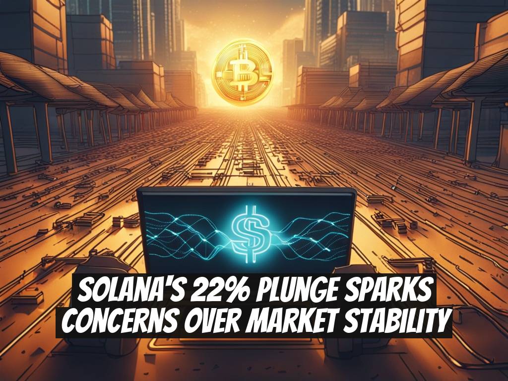 Solana's 22% Plunge Sparks Concerns Over Market Stability