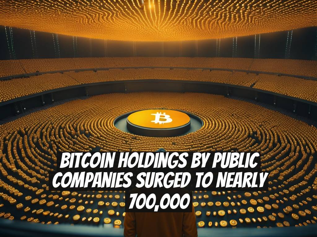 Bitcoin Holdings by Public Companies Surged to Nearly 700,000