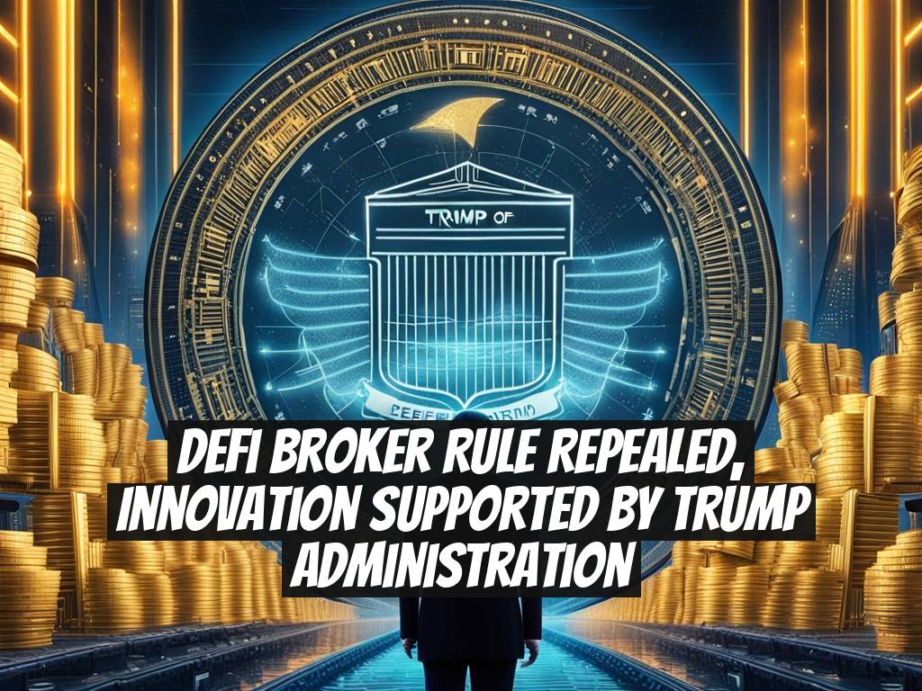 DeFi Broker Rule Repealed, Innovation Supported by Trump Administration
