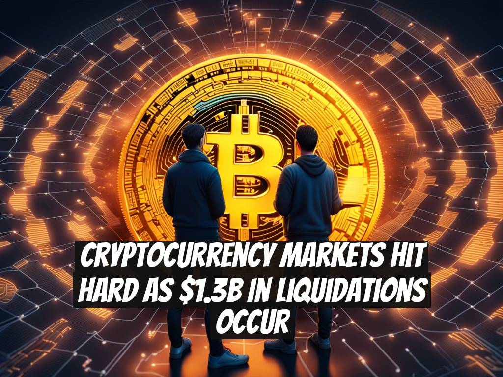 Cryptocurrency Markets Hit Hard as $1.3B in Liquidations Occur