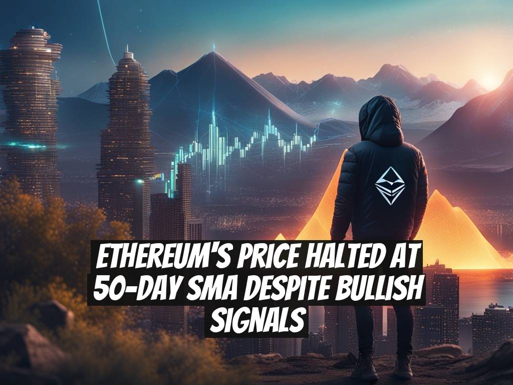 Ethereum's price halted at 50-day SMA despite bullish signals