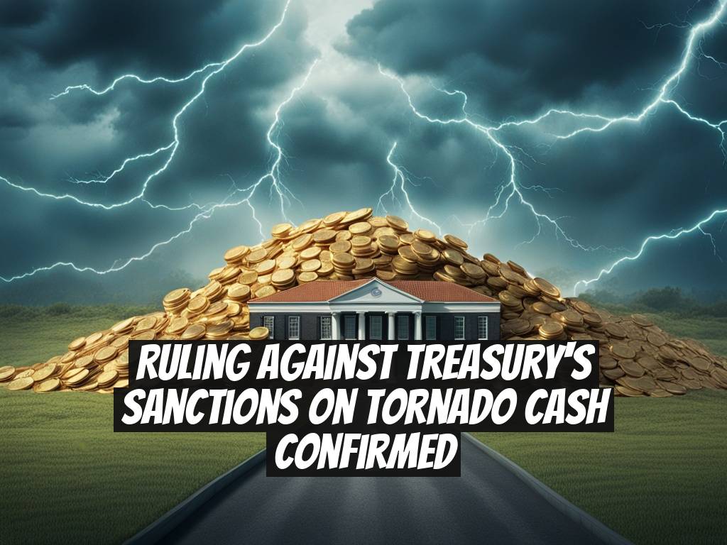 Ruling Against Treasury's Sanctions on Tornado Cash Confirmed
