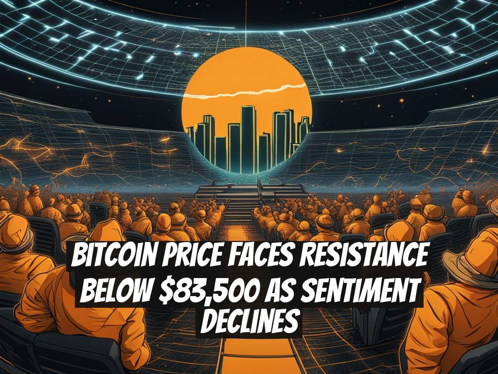 Bitcoin Price Faces Resistance Below $83,500 as Sentiment Declines