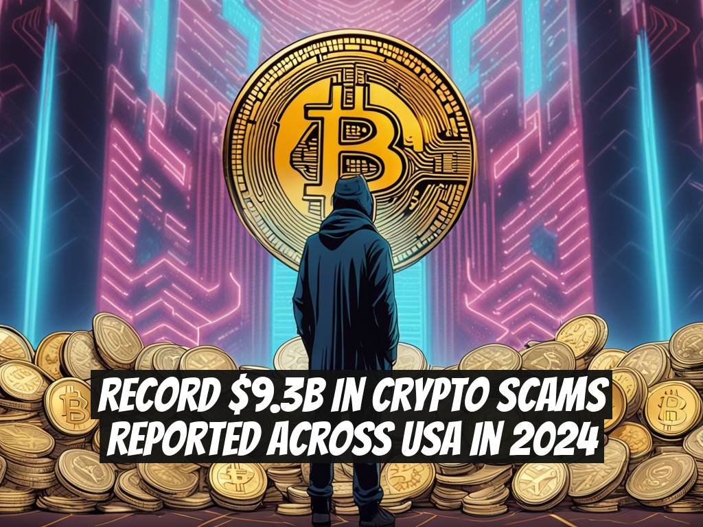 Record $9.3B in Crypto Scams Reported Across USA in 2024