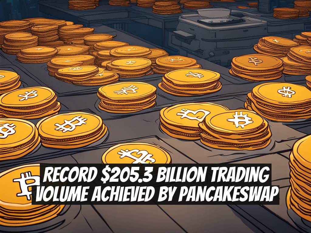 Record $205.3 Billion Trading Volume Achieved by PancakeSwap