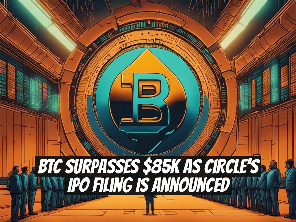 BTC Surpasses $85K as Circle's IPO Filing is Announced