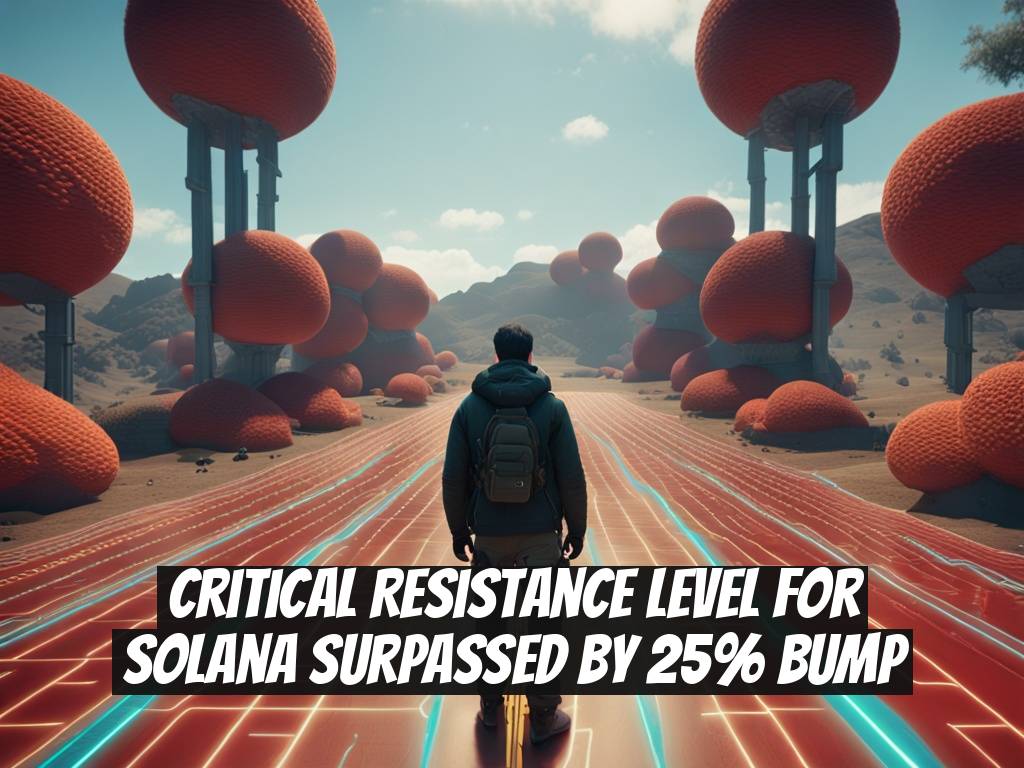 Critical Resistance Level for Solana Surpassed by 25% Bump