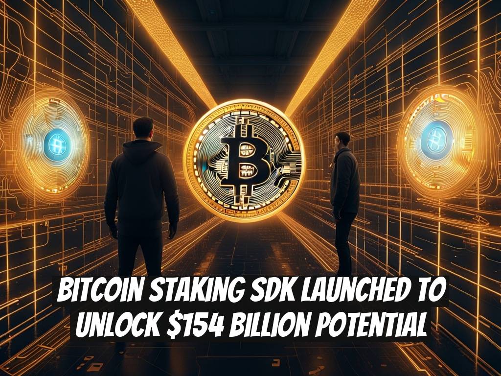 Bitcoin Staking SDK Launched to Unlock $154 Billion Potential