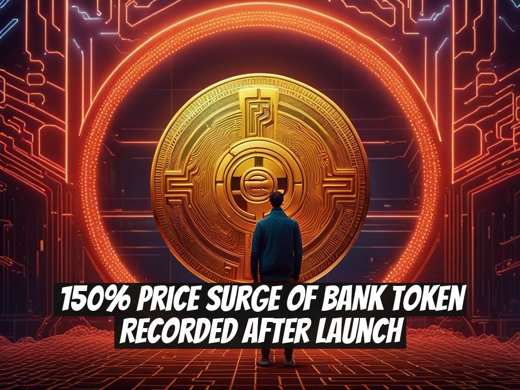 150% Price Surge of BANK Token Recorded After Launch