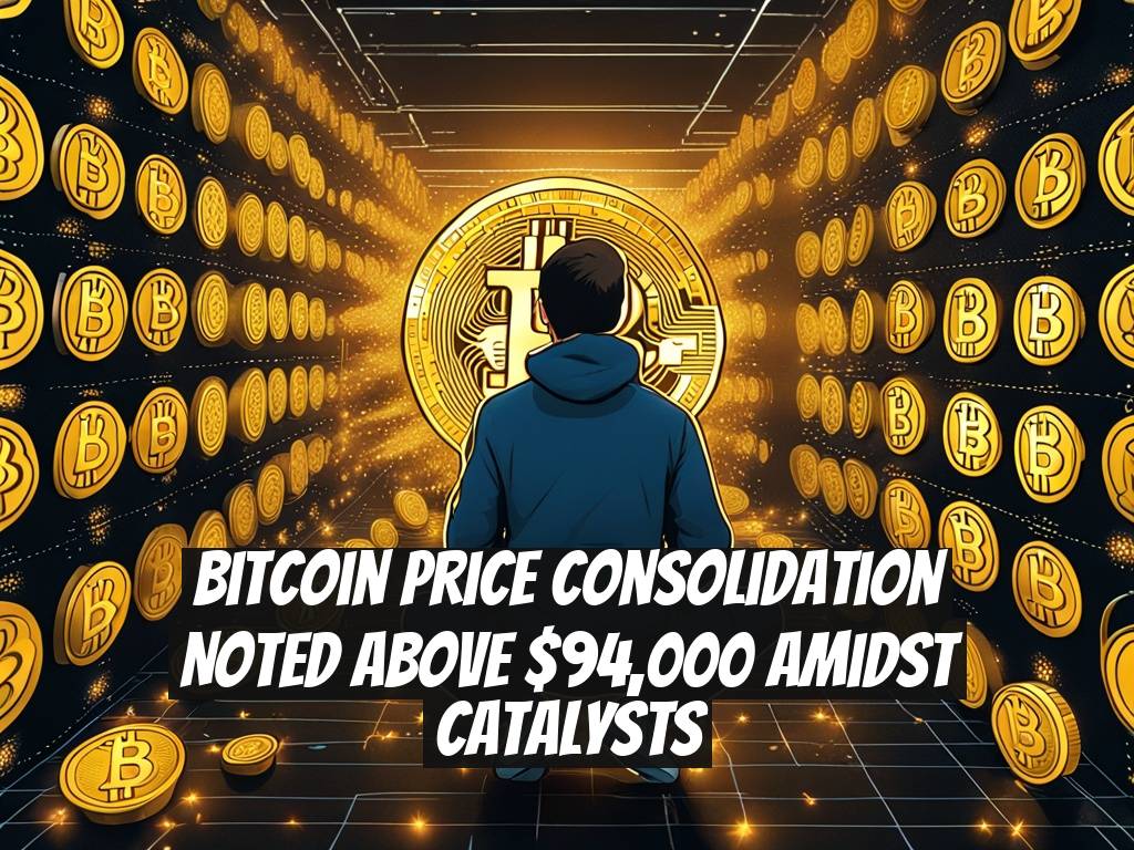 Bitcoin Price Consolidation Noted Above $94,000 Amidst Catalysts