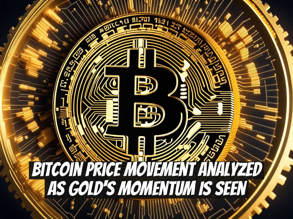 Bitcoin Price Movement Analyzed as Gold's Momentum is Seen