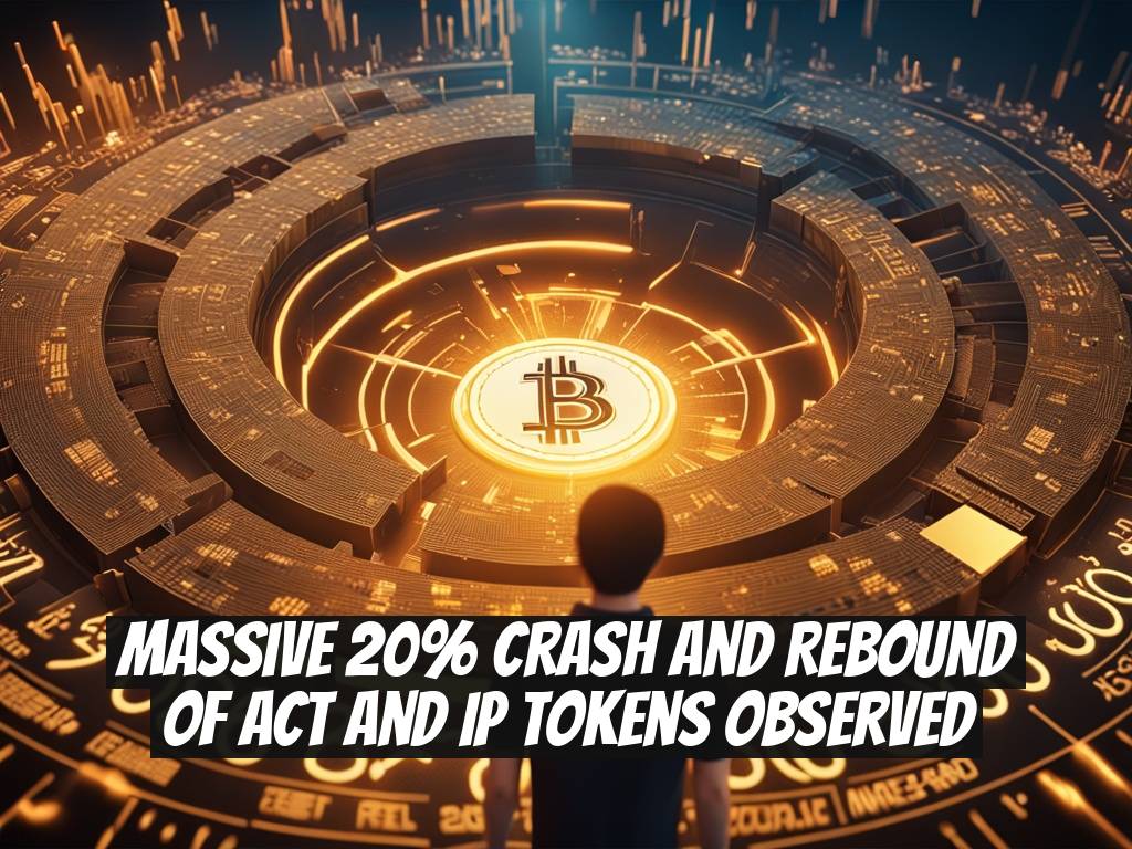 Massive 20% Crash and Rebound of ACT and IP Tokens Observed