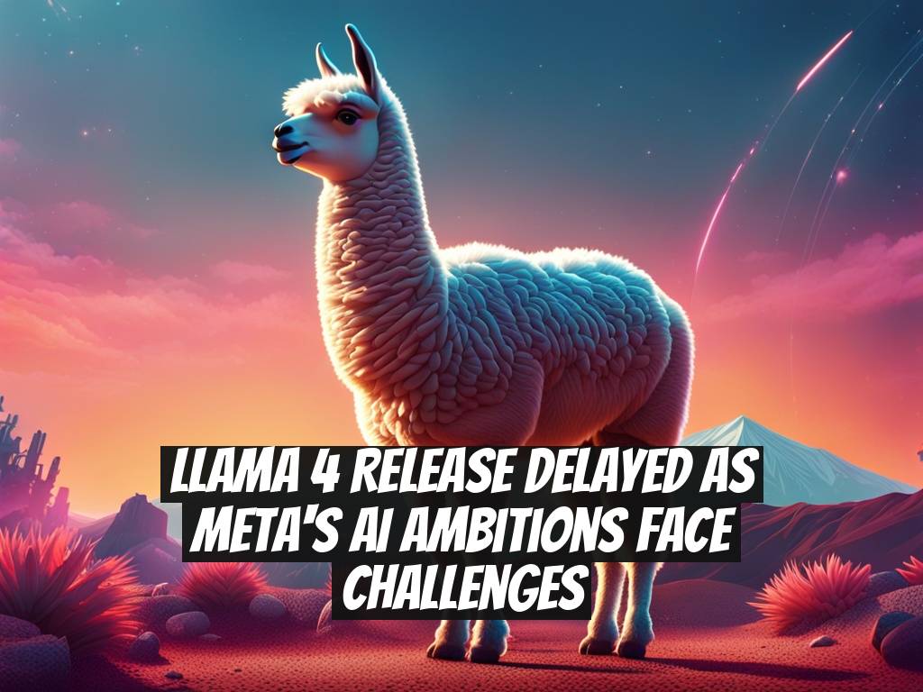 Llama 4 Release Delayed as Meta's AI Ambitions Face Challenges