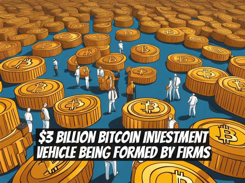 $3 Billion Bitcoin Investment Vehicle Being Formed by Firms