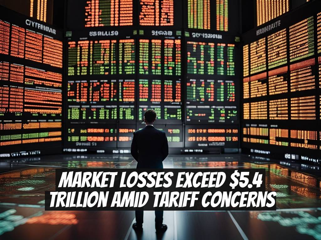 Market Losses Exceed $5.4 Trillion Amid Tariff Concerns