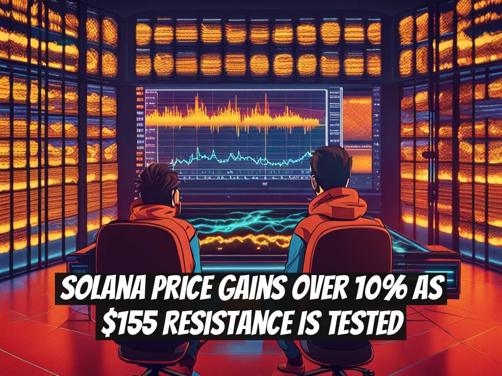 Solana Price Gains Over 10% as $155 Resistance is Tested