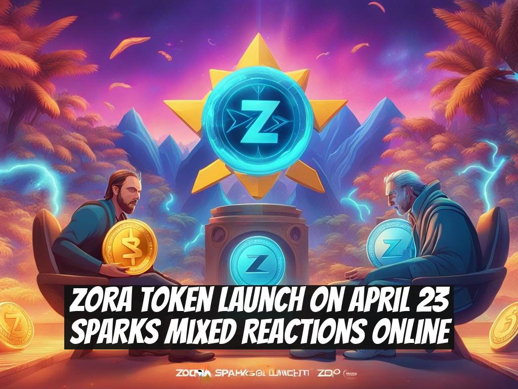 Zora Token Launch on April 23 Sparks Mixed Reactions Online