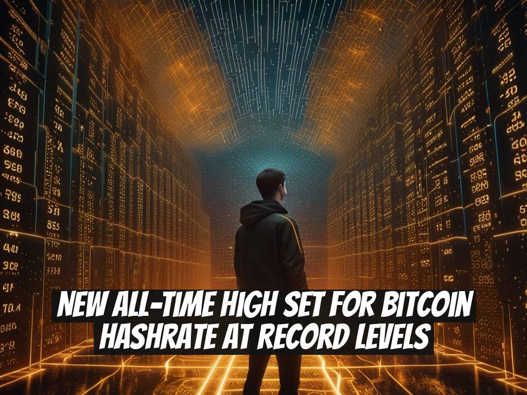 New All-Time High Set for Bitcoin Hashrate at Record Levels