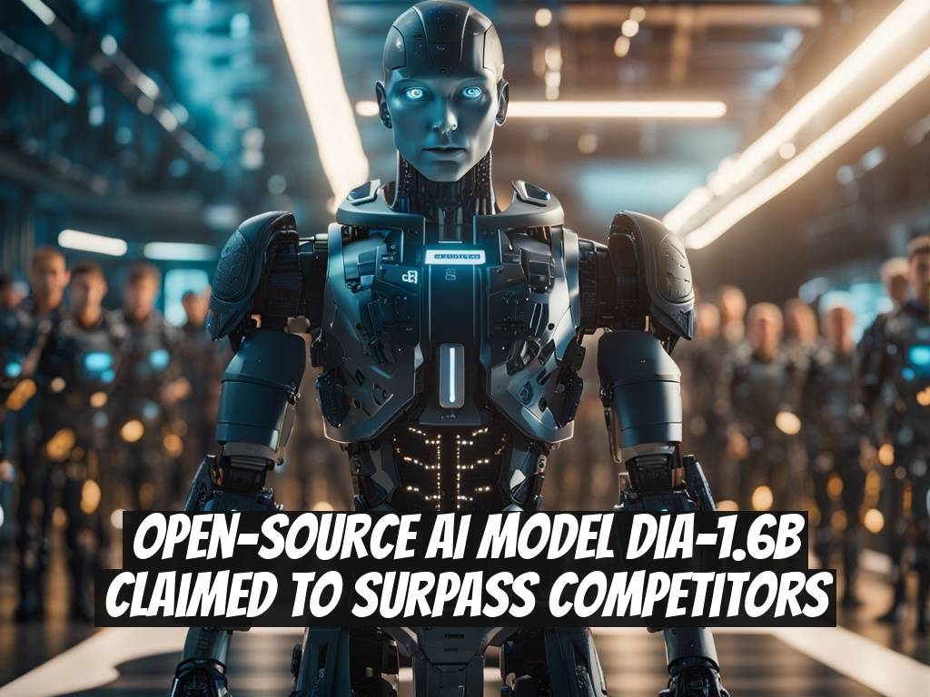 Open-source AI Model Dia-1.6B Claimed to Surpass Competitors