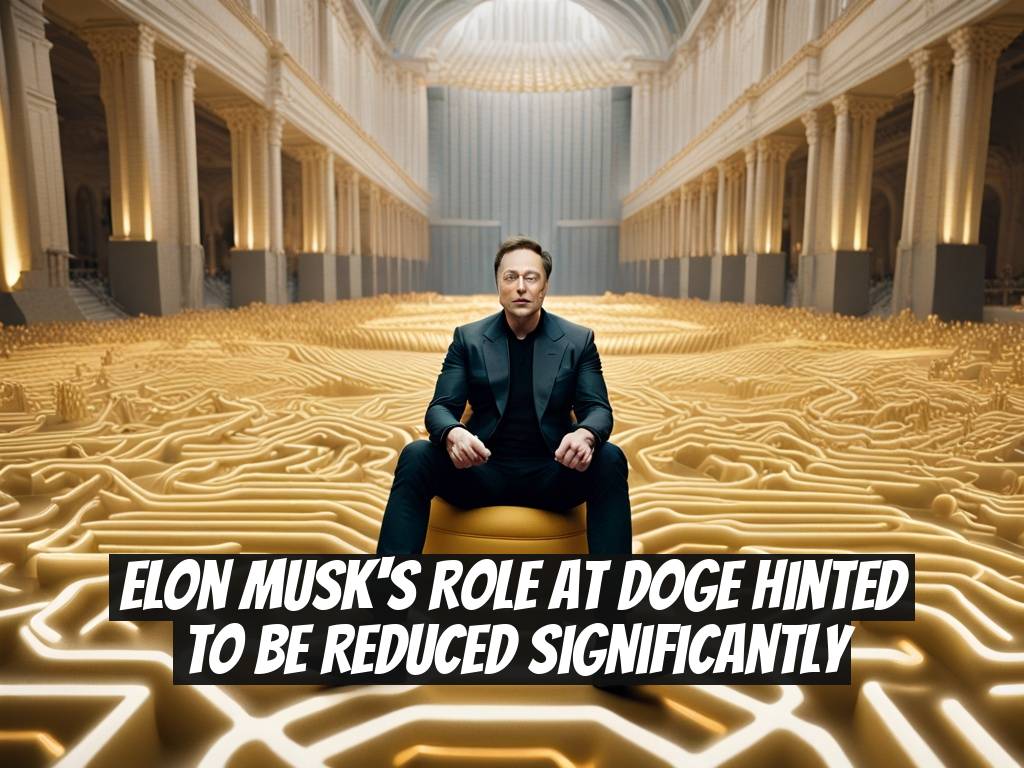 Elon Musk's Role at DOGE Hinted to Be Reduced Significantly