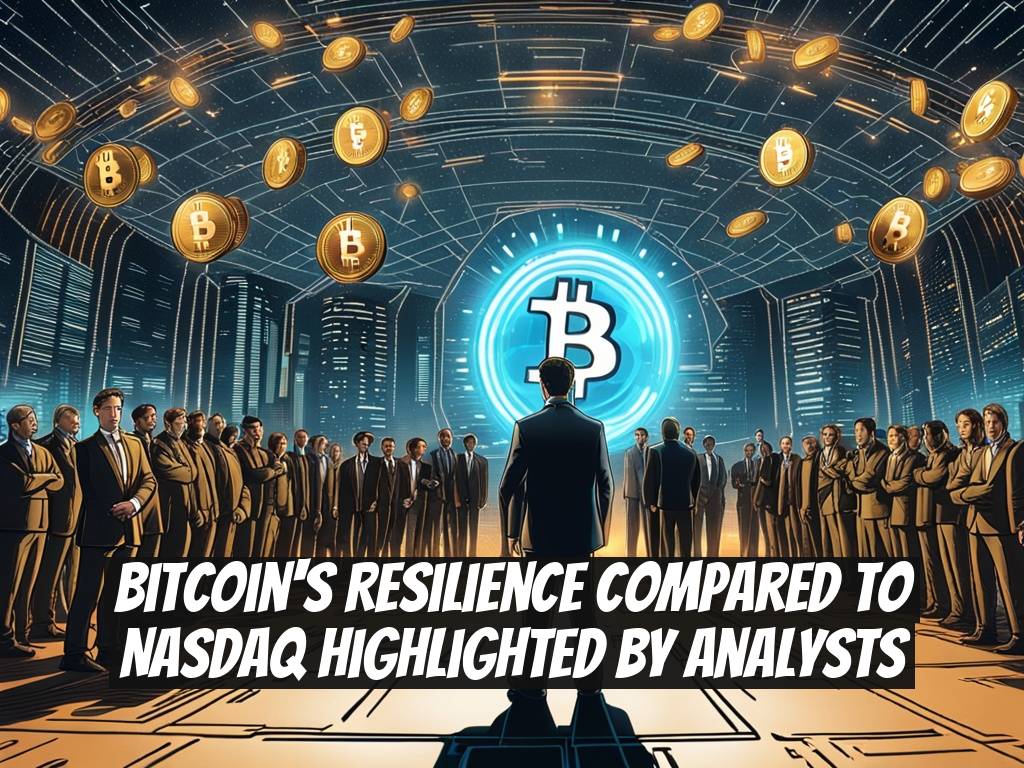 Bitcoin's Resilience Compared to Nasdaq Highlighted by Analysts