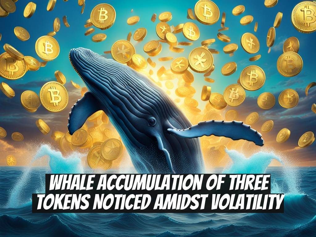 Whale Accumulation of Three Tokens Noticed Amidst Volatility
