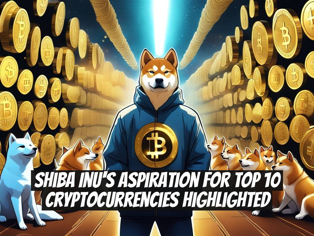 Shiba Inu's Aspiration for Top 10 Cryptocurrencies Highlighted