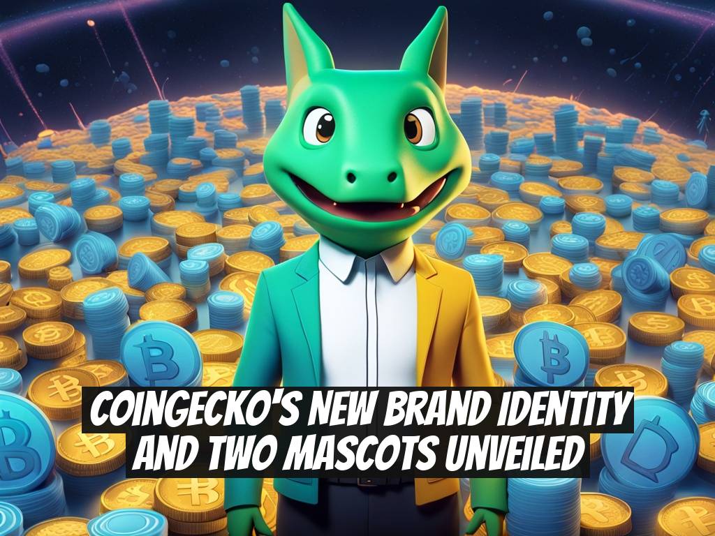 CoinGecko's New Brand Identity and Two Mascots Unveiled