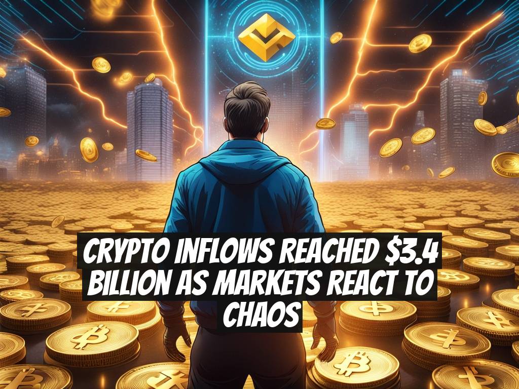 Crypto Inflows Reached $3.4 Billion as Markets React to Chaos