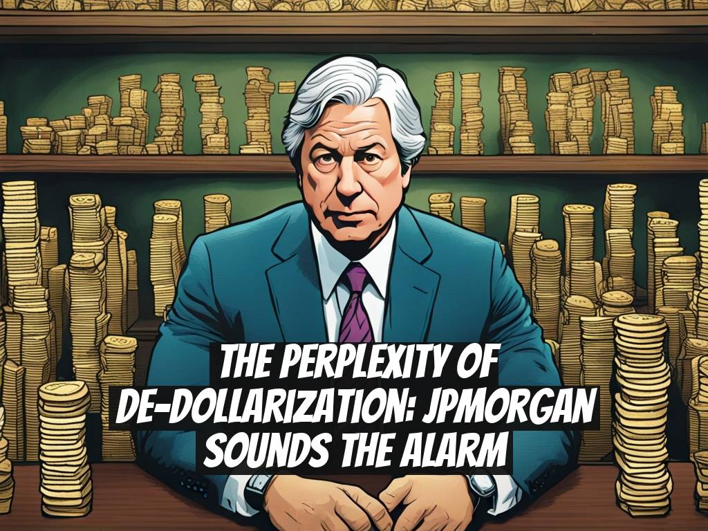 The Perplexity of De-Dollarization: JPmorgan Sounds the Alarm