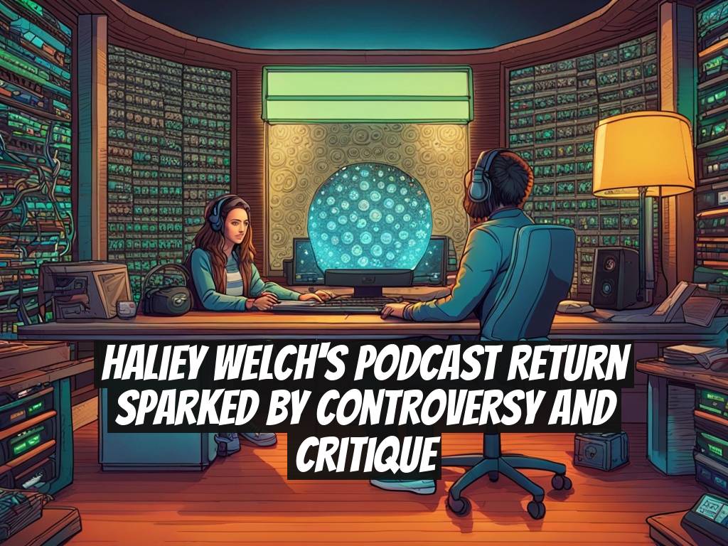 Haliey Welch's Podcast Return Sparked by Controversy and Critique