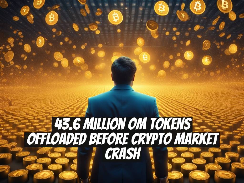 43.6 Million OM Tokens Offloaded Before Crypto Market Crash
