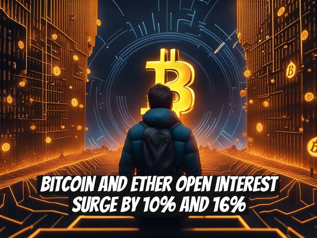 Bitcoin and Ether Open Interest Surge by 10% and 16%