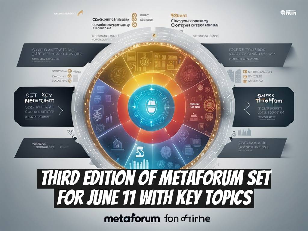 Third Edition of MetaForum Set for June 11 with Key Topics