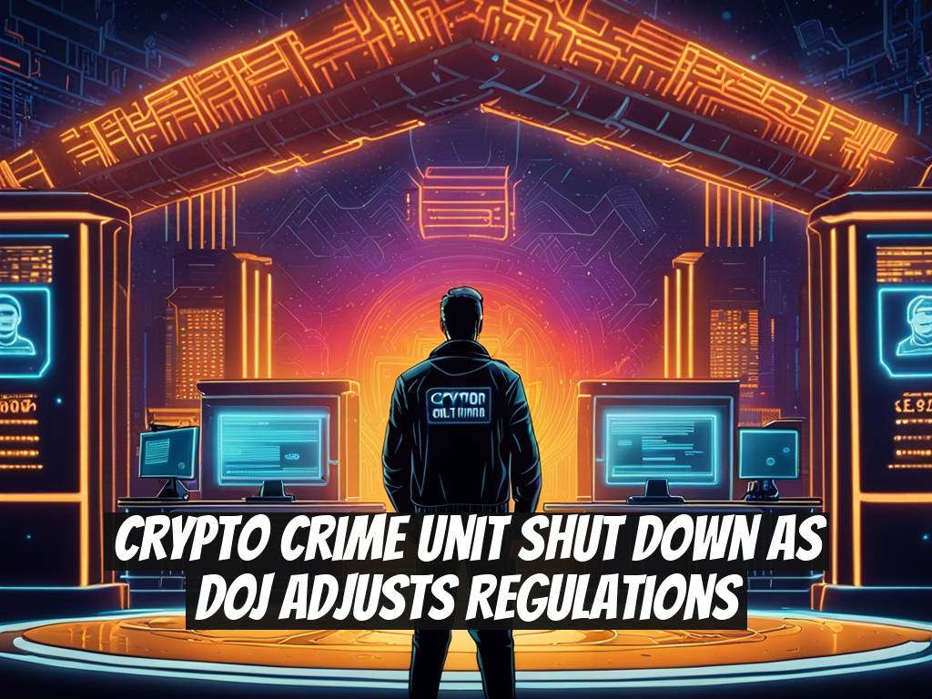 Crypto Crime Unit Shut Down as DOJ Adjusts Regulations