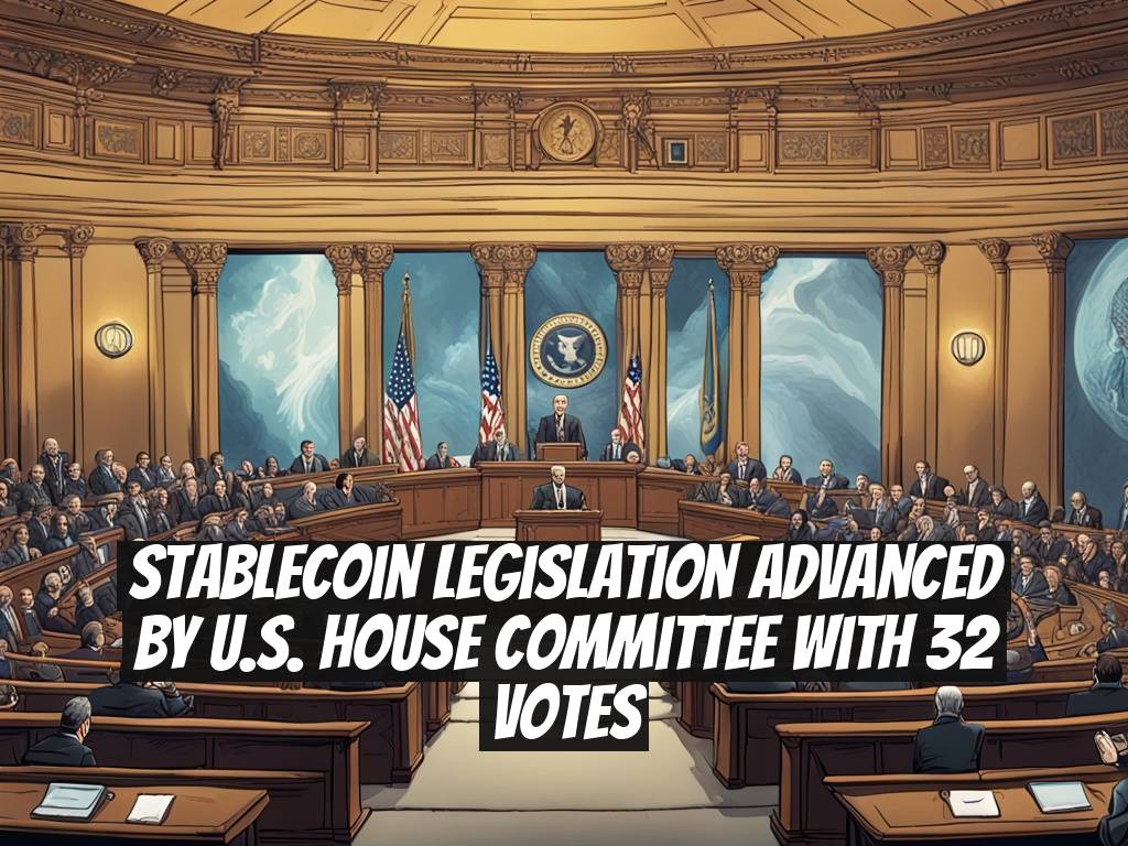 Stablecoin Legislation Advanced by U.S. House Committee with 32 Votes