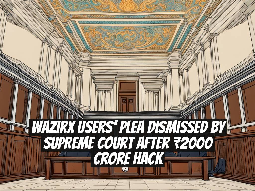 WazirX Users' Plea Dismissed by Supreme Court After ₹2000 Crore Hack