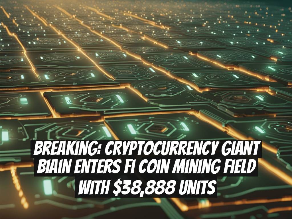 Breaking: Cryptocurrency Giant Biain Enters Fiеcoin Mining Field with $38,888 Units
