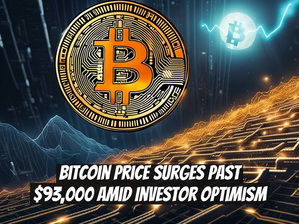 Bitcoin Price Surges Past $93,000 Amid Investor Optimism