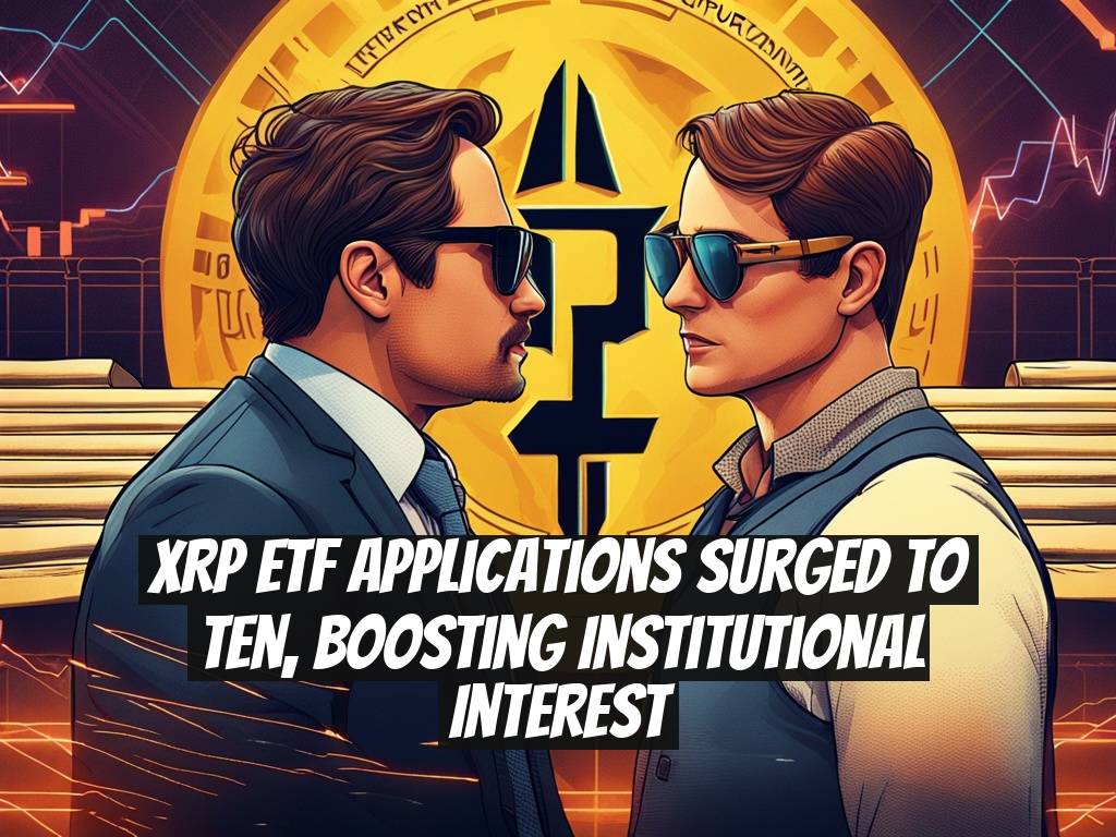 XRP ETF Applications Surged to Ten, Boosting Institutional Interest