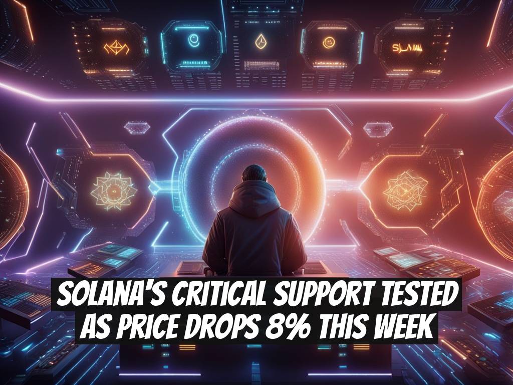 Solana's Critical Support Tested as Price Drops 8% This Week