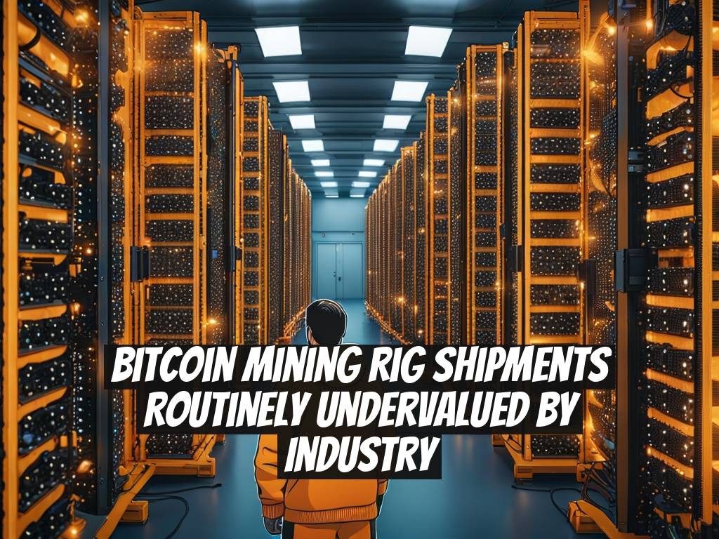Bitcoin Mining Rig Shipments Routinely Undervalued by Industry